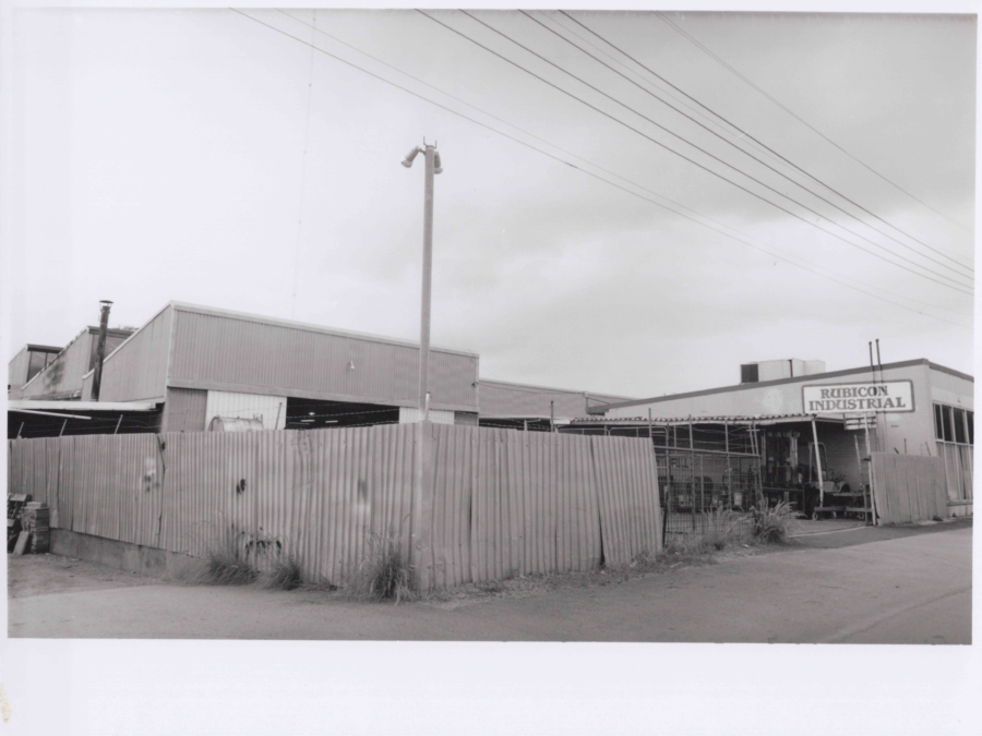 Sonya Sears: Rubicon Industrial, Hood St, 1997