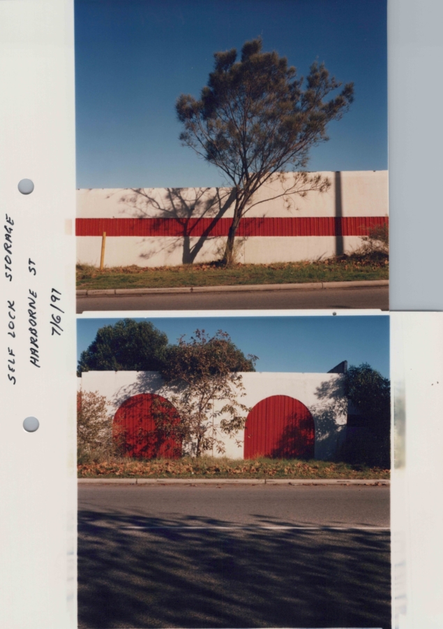 Sonya Sears: Self Lock Storage, Harborne St (Contact Sheet), 1997