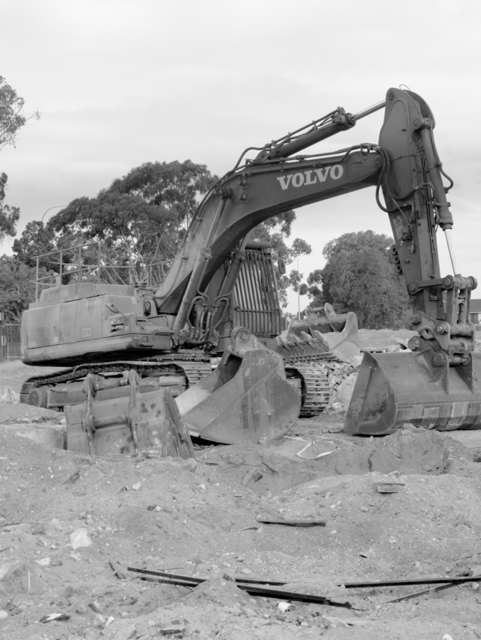 Aaron Webber: Excavation works on pause, 2022