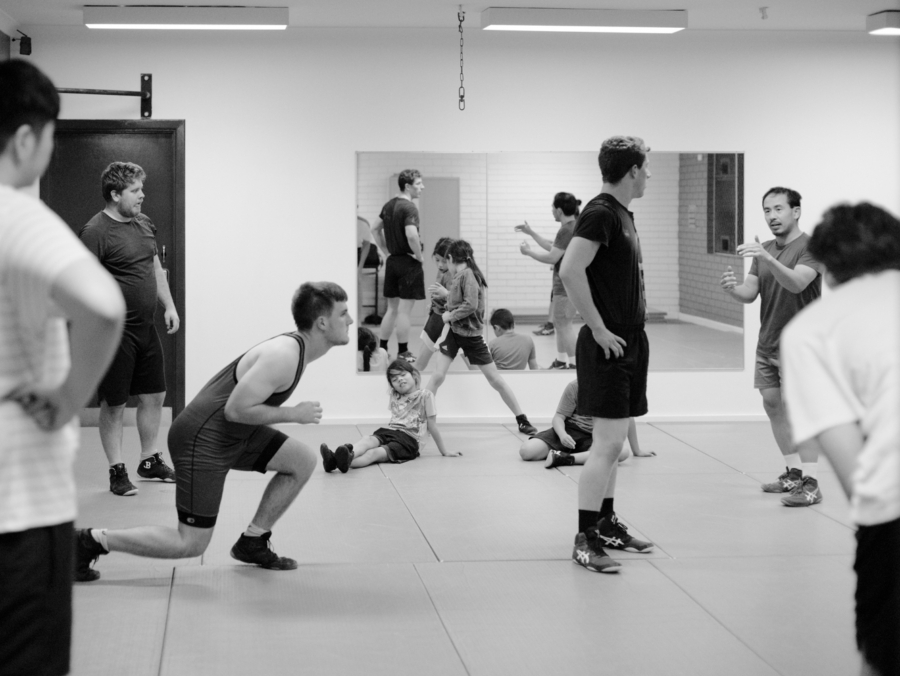 Aaron Webber: Subiaco Tigers Wrestling Team in Training, 2022