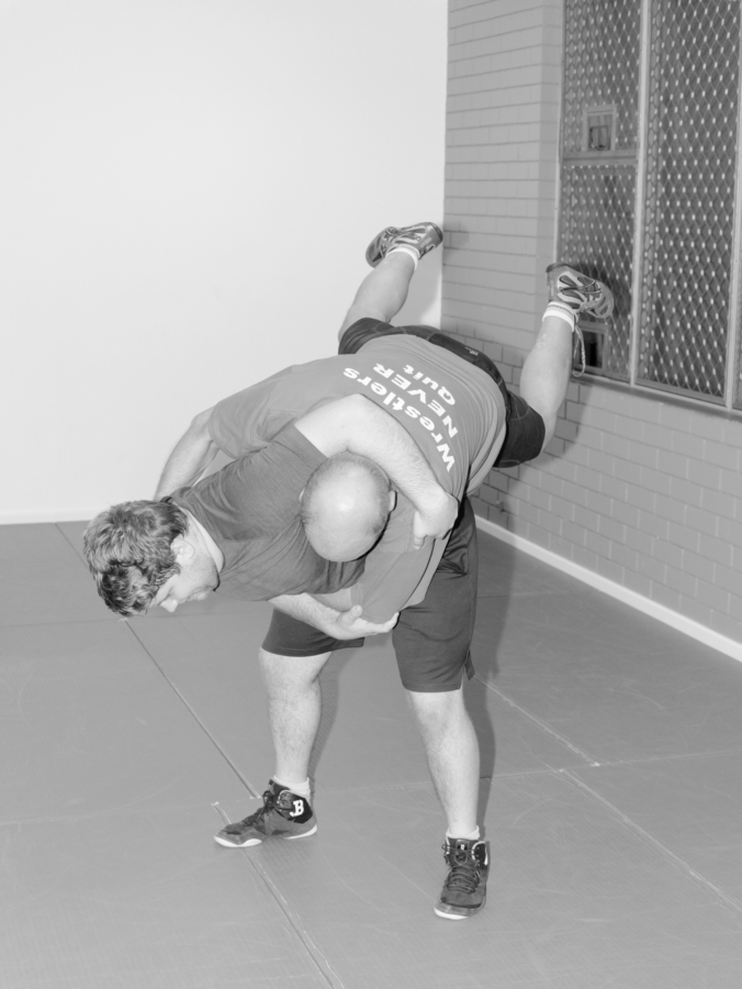 Aaron Webber: Mid-Throw (Jacob Cole and Coach Chris Samios), 2022