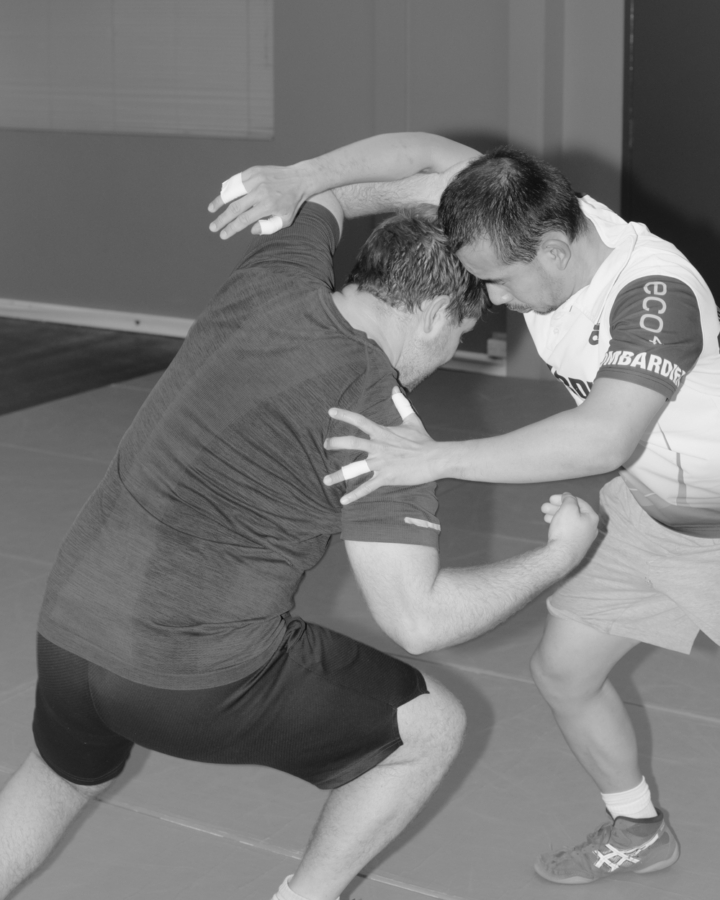Aaron Webber: Grappling (Jacob Cole and Jonathan Tan), 2022