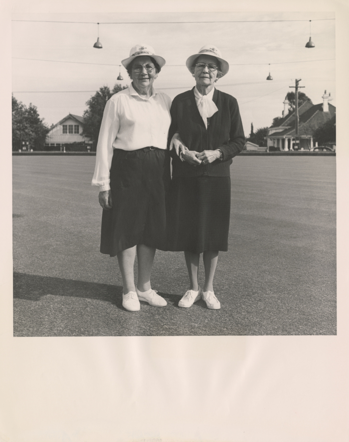 Artist Unknown (Student Photographer): Subiaco Bowling Club Ladies, 1988
