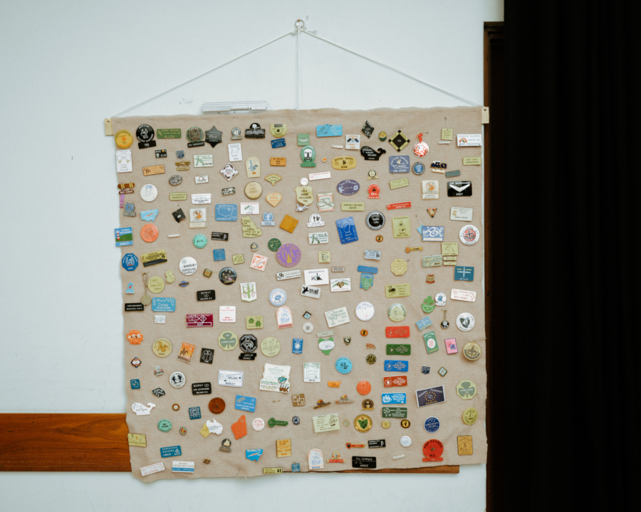 Emma Pegrum: Tex's badge collection, 2022