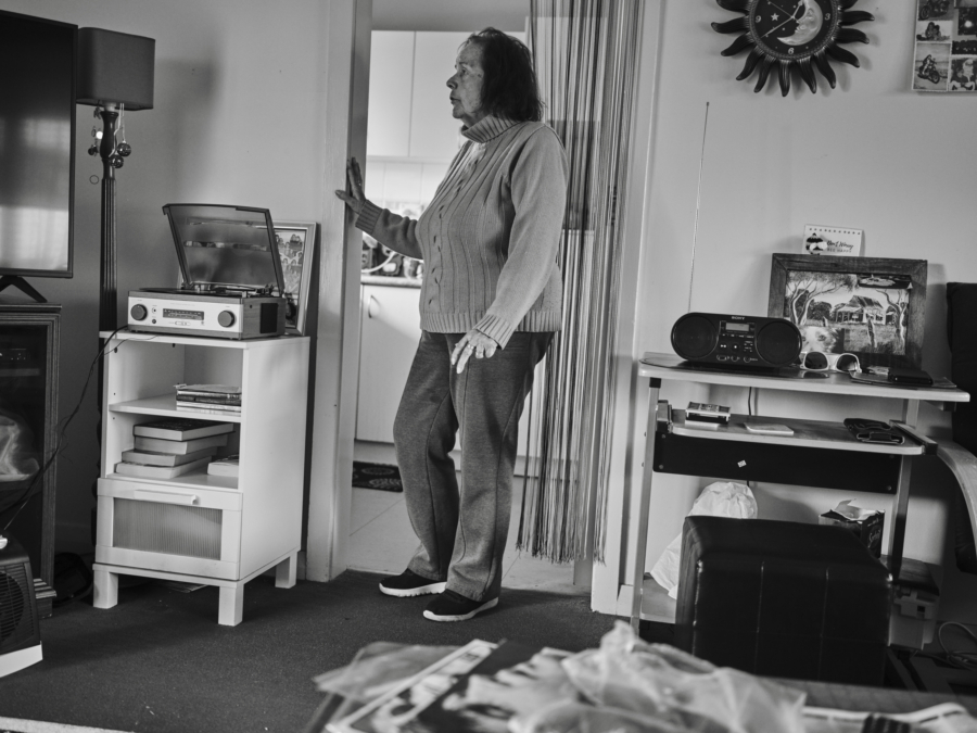 Duncan Wright: Elly singing along to Elvis, 2022