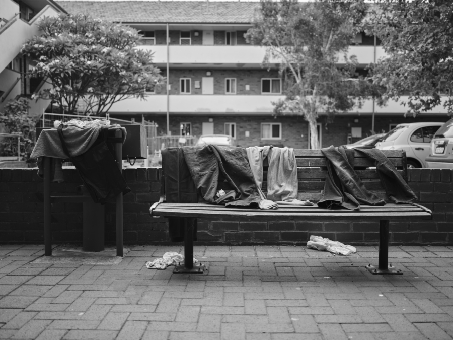 Duncan Wright: Discarded clothing, 2023