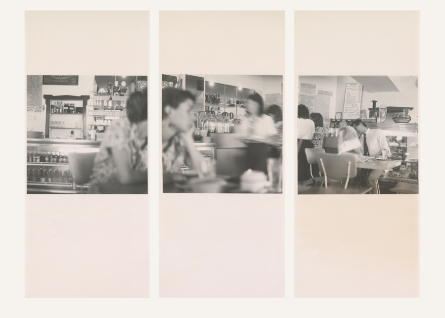 Artist Unknown (Student Photographer): Bar Bzar (triptych), 1988